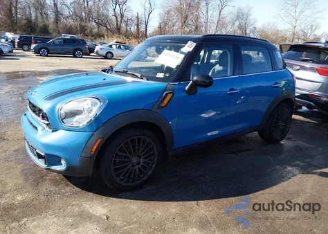 2016 Mini Countryman Cooper S z USA, uszkodzony, nr VIN WMWZC3C5XGWT10538